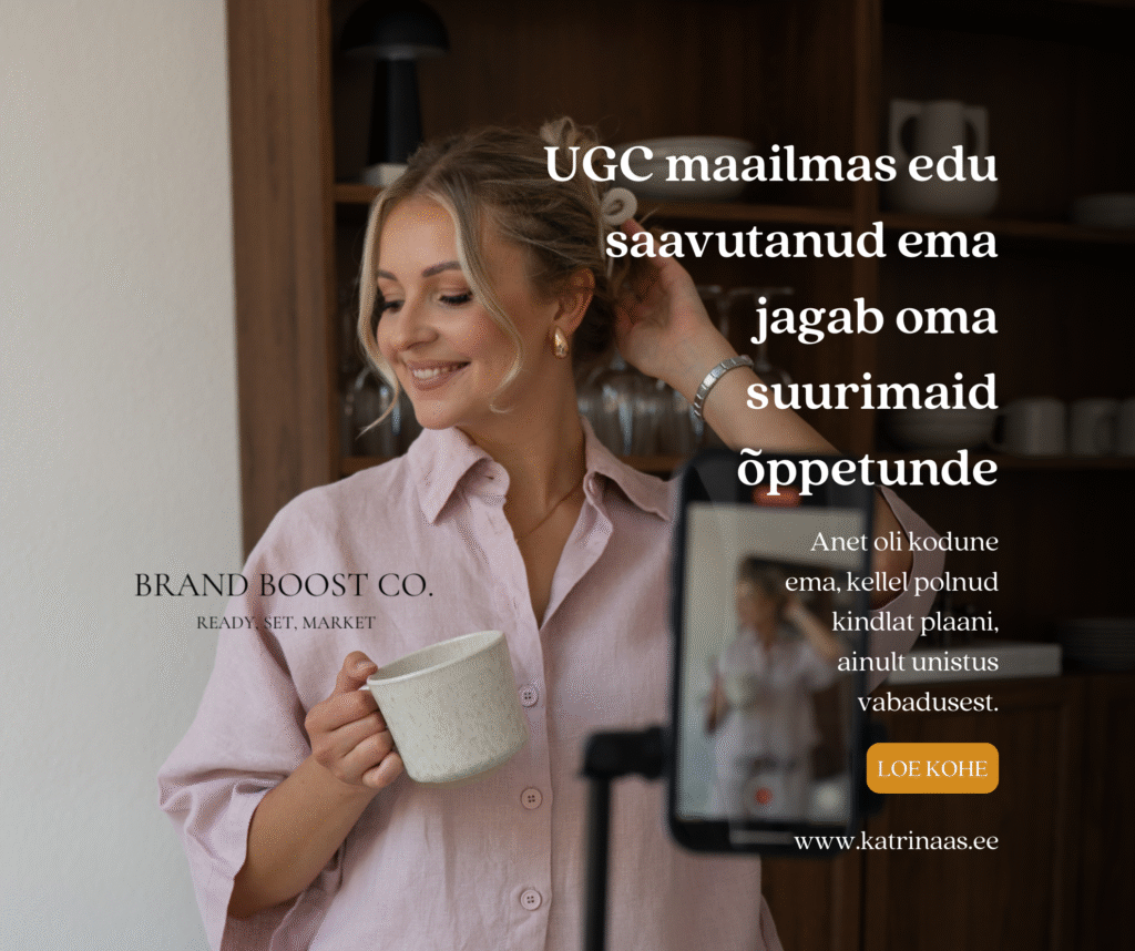 Anet Põlismäe, UGC koolitaja Eestis