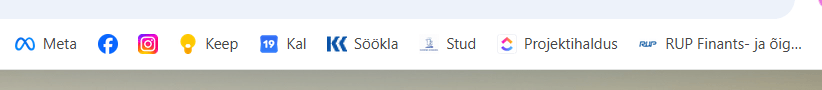Faviconid järjehoidjaribal